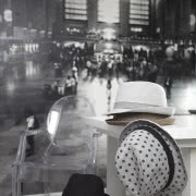 Fototapeta w garderobie daje wrażenie przestrzeni