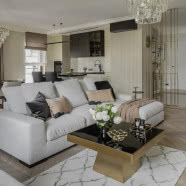 Mieszkanie na Mokotowie w stylu modern classic