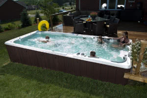 Basen z przeciwprądem wody Aquatrainer Swim Spa FX 19