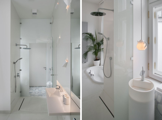 Pomysł na białą łazienkę
