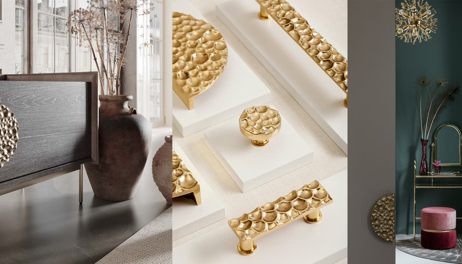 Liczne oblicza księżyca, czyli mosiężne uchwyty meblowe Moon od PAP DECO