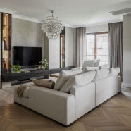 Mieszkanie na Mokotowie w stylu modern classic
