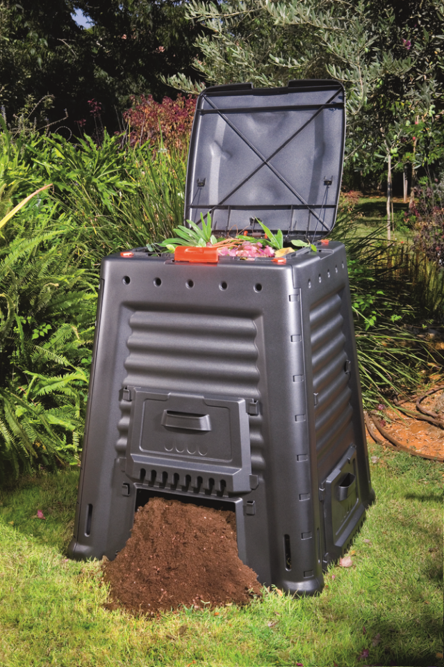 Kompostownik ogrodowy Mega Composter 650 L Without Base firmy Keter