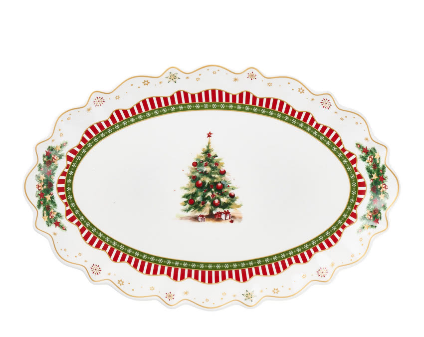 Christmas Tree - półmisek utrzymano w...