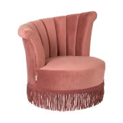 Sofa Gilda Fringe obita bawełnianym...