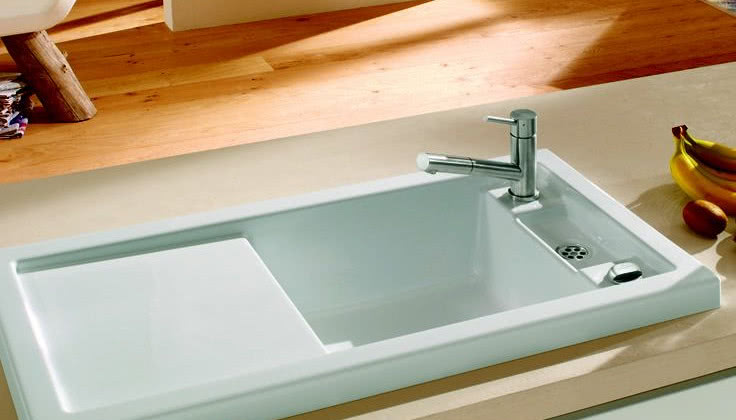 Design w kuchni - zlewozmywak Villeroy & Boch