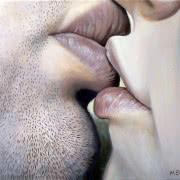 Monika Synak, "Dzikość", 2011, akryl, płótno, 50...