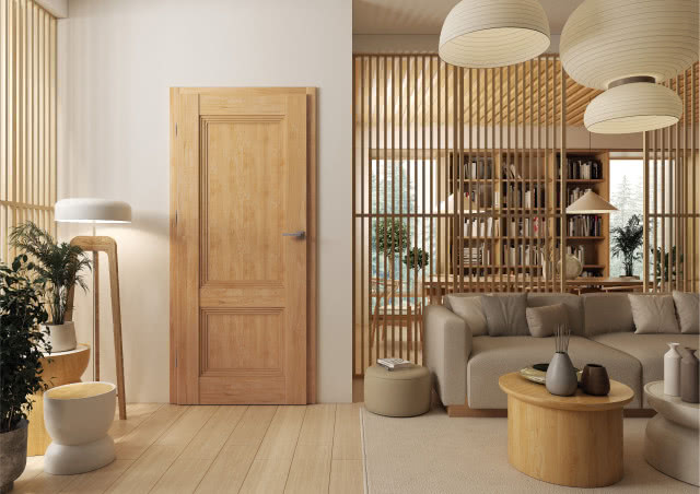 Model: KANO, dekor: dąb karmelowy 