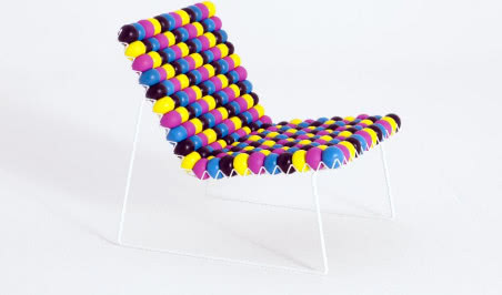 Kolorowy relaks - fotel Antistress