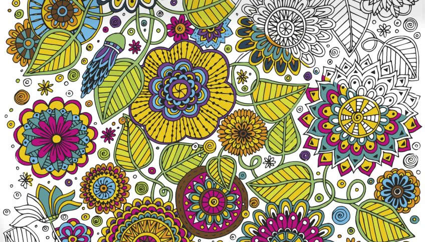 "Święty Spokój" - kolorowanki dla dorosłych