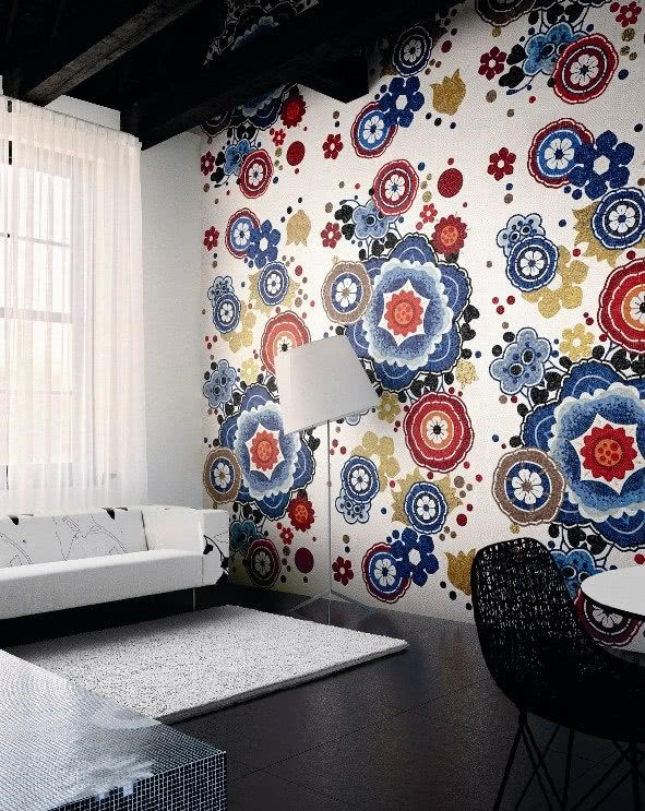 Mozaika Bloem , Marcel Wenders, Bisazza