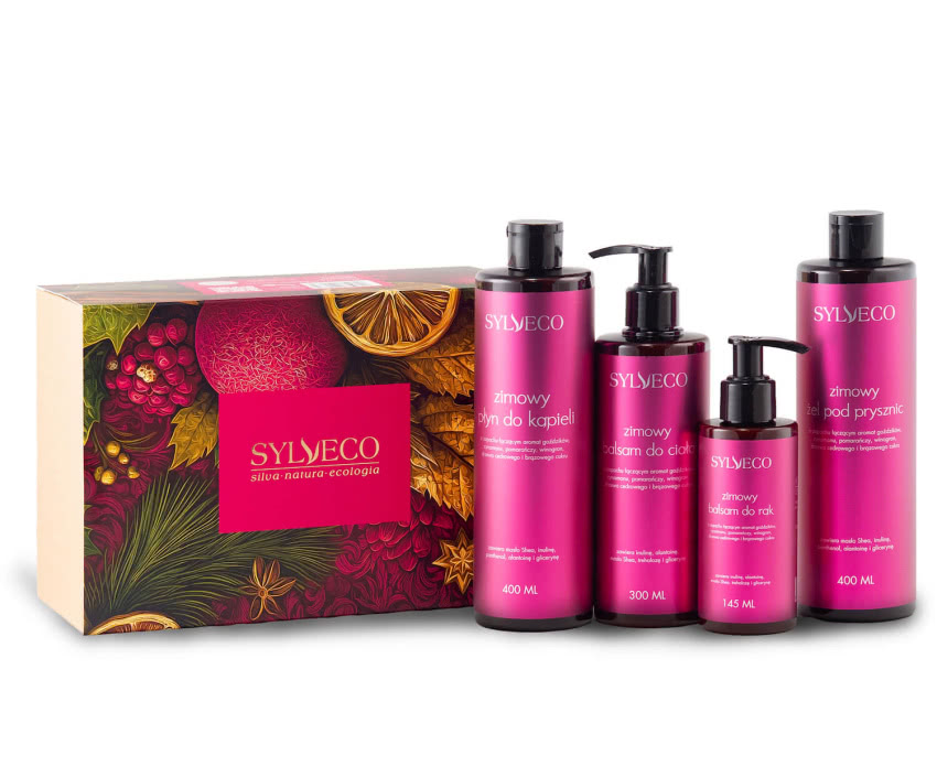 Zimowy zestaw do pielęgnacji ciała - o zapachu...