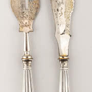 Zestaw sztućców, Francja, M. Brabant, XIX/XX...