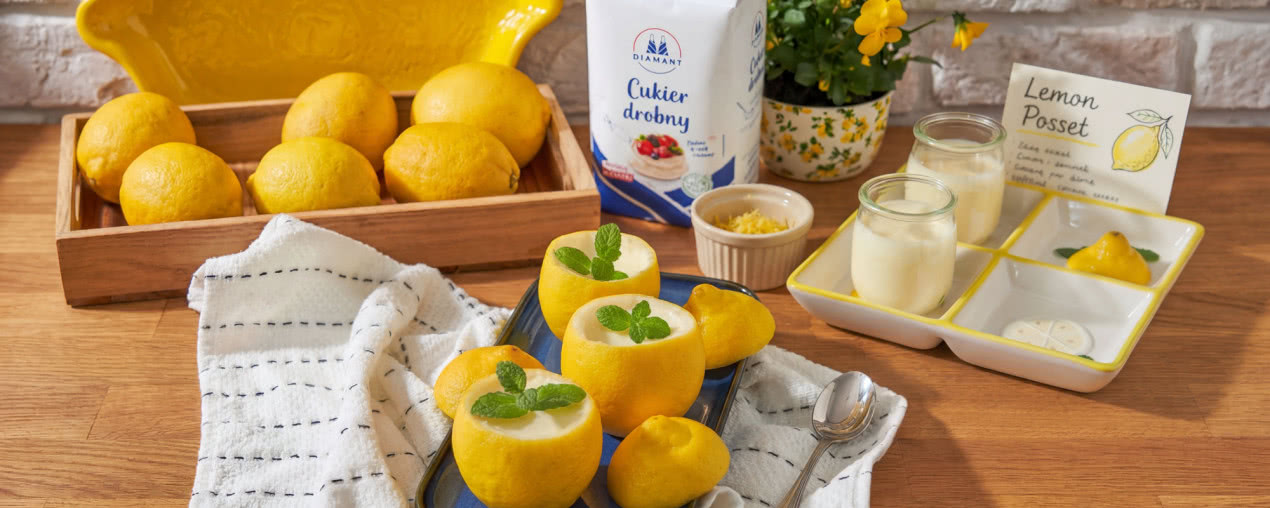 Lemon Posset - orzeźwiający deser, który zachwyca od pierwszego spojrzenia