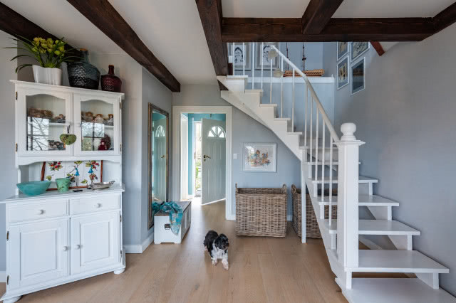 Schody w stylu rustykalnym