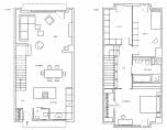 Plan wnętrza: parter i piętro 