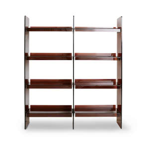 Regał akrylowy, brązowy, HKLIVING Dutchhouse, 5603 zł 