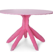 Niebieski stolik "Cotton Candy"