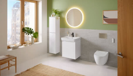 Nowa odsłona Geberit Selnova Square – więcej miejsca, więcej komfortu i design, który przyciąga spojrzenia