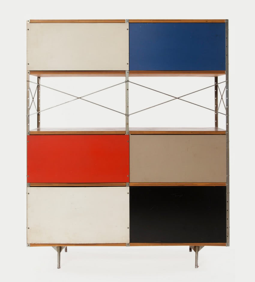 Pierwowzór meblościanki
Eamesowie intensywnie...