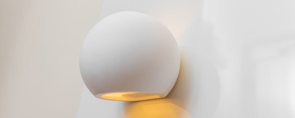 Lumigesso - gipsowe lampy, które można malować