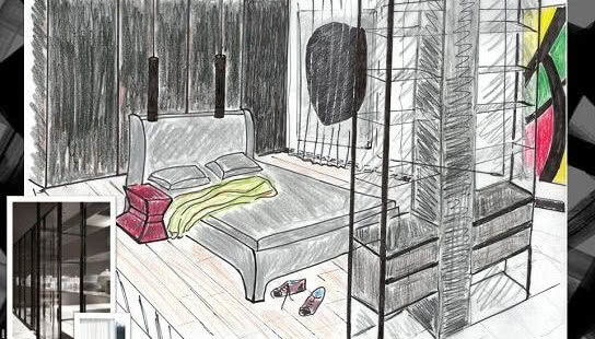 Aleksandra Łuczak-Brydak, Daria Hynek, Monika Pawlikowska i Natalia Selke-Klamczyńska - laureatki kursów projektowania wnętrz CREATORa