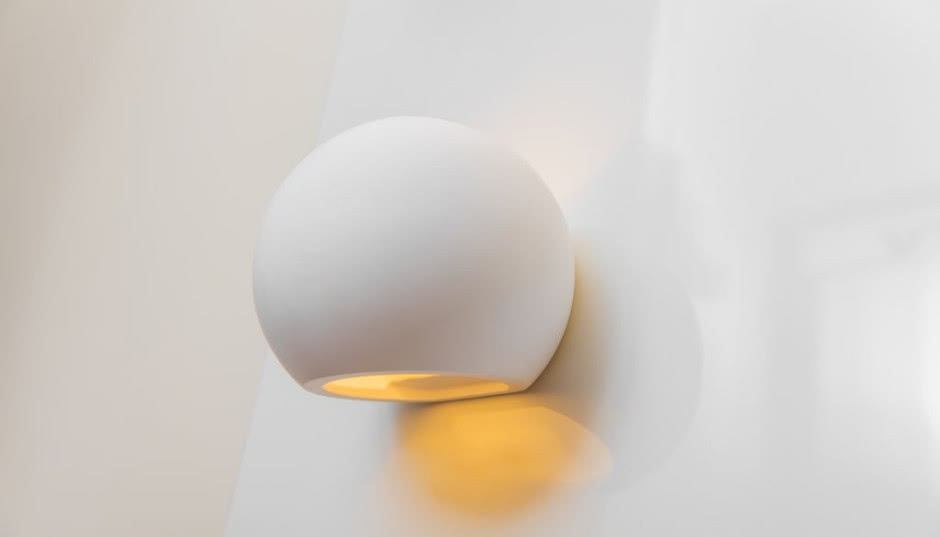 Lumigesso - gipsowe lampy, które można malować