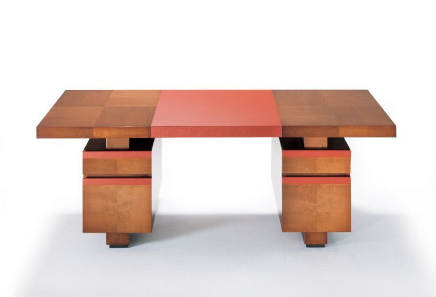 Taipan - drewniane biurko, dostępne w wersji...