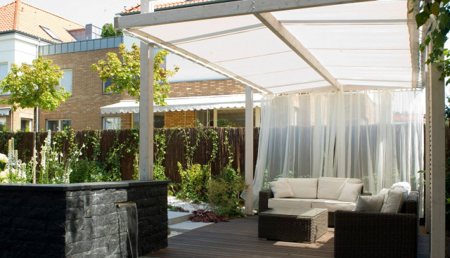 Nowoczesna altana, fot. www.inspiracje.com.pl