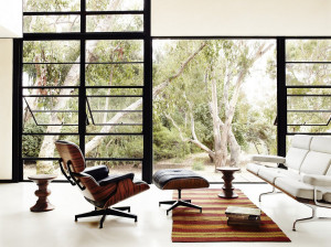 jeden z najbardziej znanych foteli na świecie, design Eamesowie