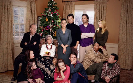 Dom urządzony w tradycyjnym amerykańskim stylu. "Rodzinny dom wariatów"