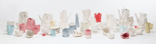 Rachel Boxnboim unikalna seria porcelany