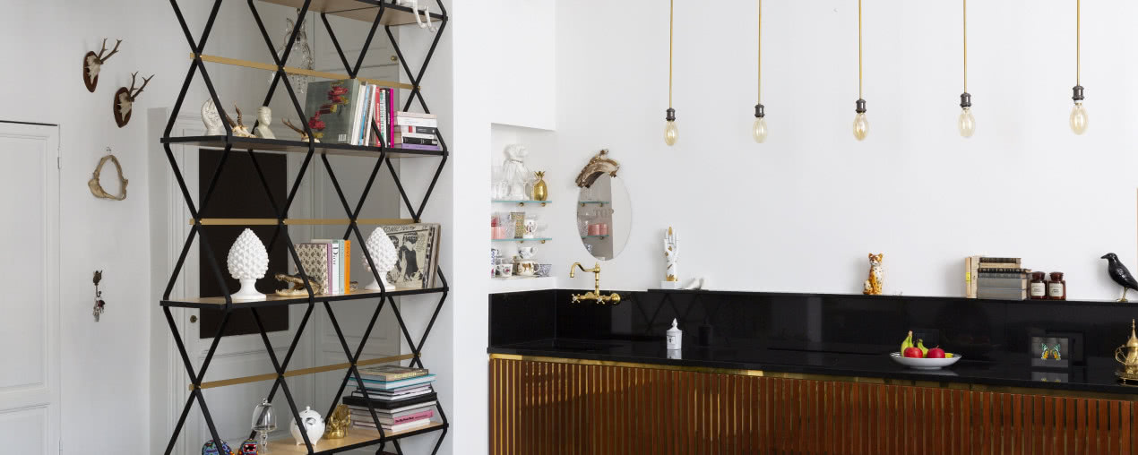 Eklektyczny apartament włoskiej dziennikarki