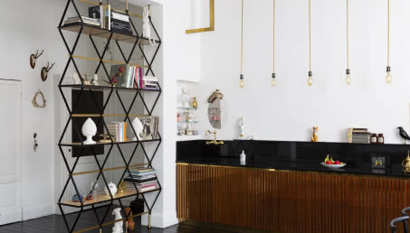 Eklektyczny apartament włoskiej dziennikarki