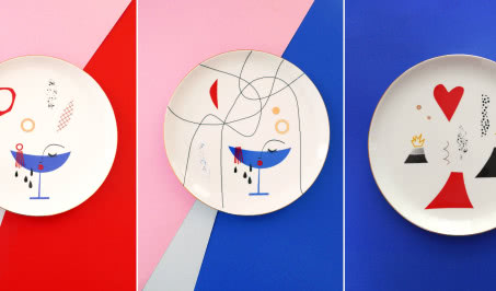 Nowe spojrzenie na galerię ścienną: WALL-BEING prezentuje unikatowe talerze Look At Me Plates