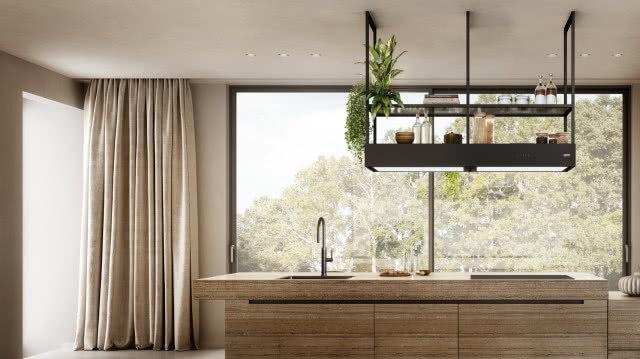 Okap Mythos T-Shelf Evolution - styl, światło i technologia w sercu Twojej kuchni!