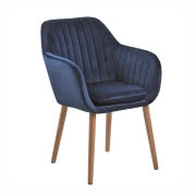 Aksamitne krzesło Emilia, Actona