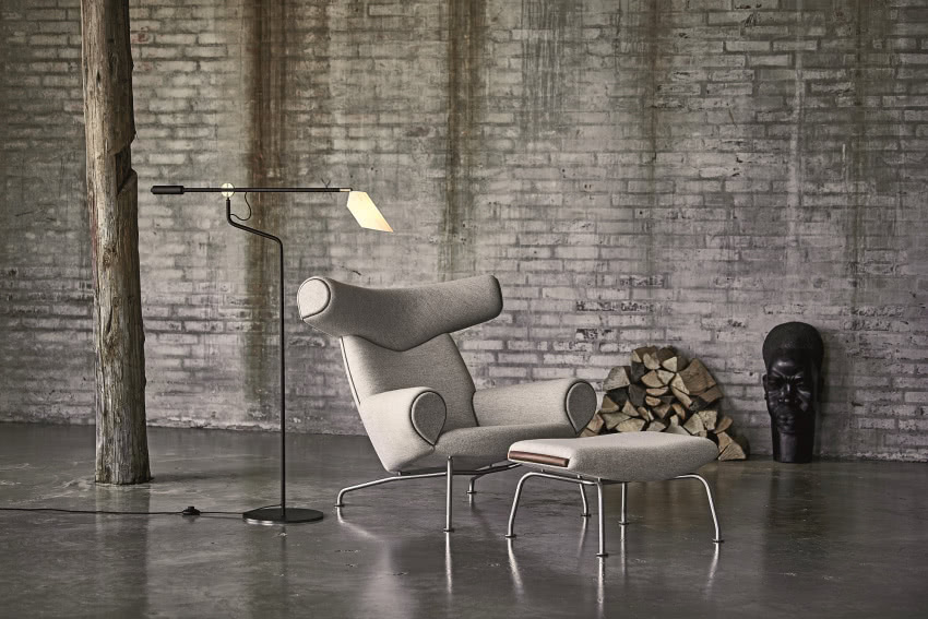 Lampa stojąca
z rodziny Pliverre,
projekt...