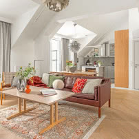 Wnętrze, które otula. Mieszkanie na warszawskich Zawadach