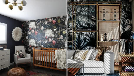 Jaki kolor ścian do tapety urban jungle?