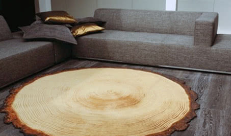 Drewniany dywan Yvette Laduk