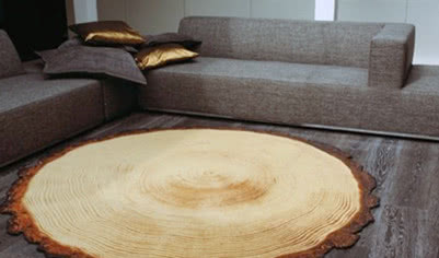 Drewniany dywan Yvette Laduk