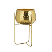 Mała osłonka na doniczkę z metalu Werton, Bloomingville