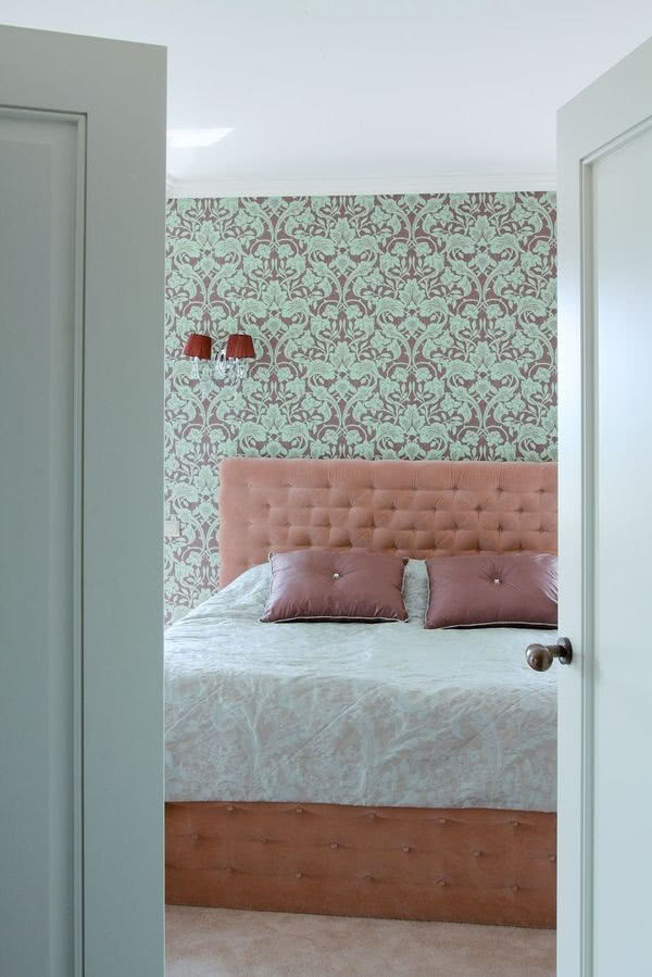 Sypialnia w klasycznym stylu.