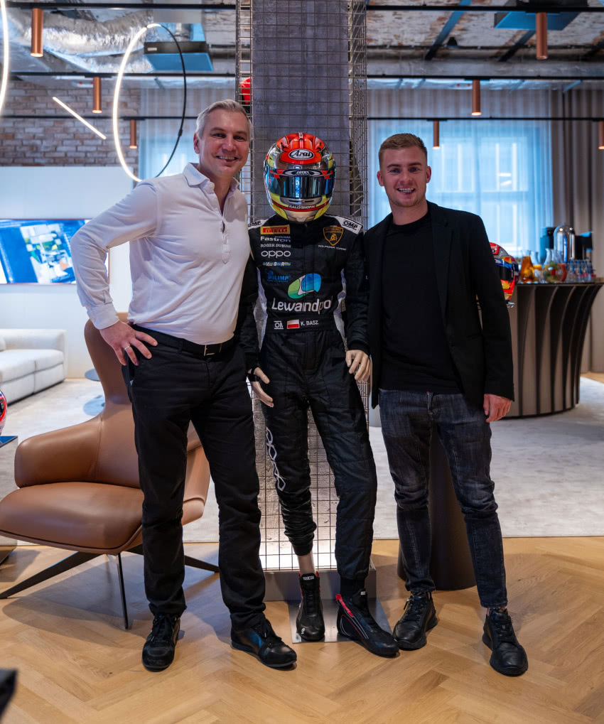 Na zdjęciu (od lewej): Dawid Wrona - COO...