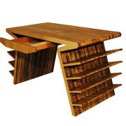 Leo - biurko fornirowane, dostępne w wersji...