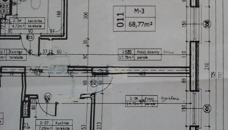 Sypialnia dla rodziców i niemowlaka