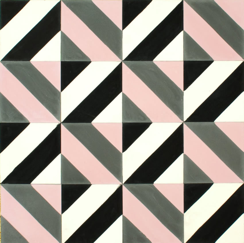 Rzymski, cementowo-marmurowa, 20 x 20 cm,...