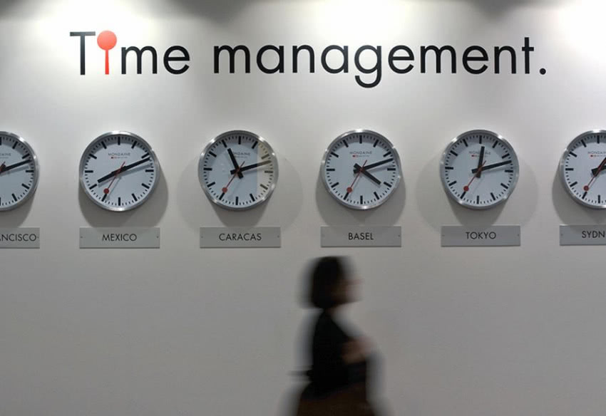 Zegary Hilfikera były jedną z głównych atrakcji...