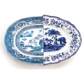 Hit na wiosnę - niebieska zastawa stołowa